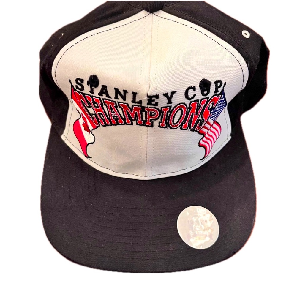 Vintage STARTER 1995 Stanley Cup Hat Deadstock Hockey NHL